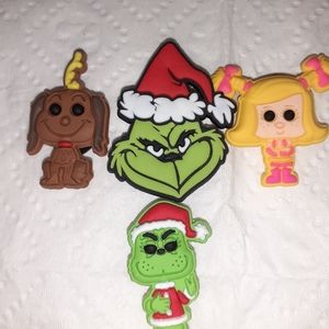 Crocs shoe charms. WHOVILLE 4pc set. NWOT